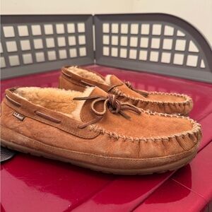 L.L. Bean Men's Brown Suede Loafers